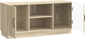vidaXL Ντουλάπι TV 102 x 34,5 x 47 εκ Sonoma Δρυς Επεξεργασμένο Ξύλο
