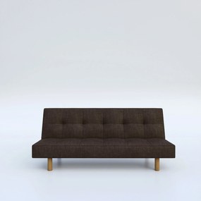 Καναπές Κρεβάτι Hermes Τριθέσιος Καφέ 180x95x82cm - GR-HERMES-2