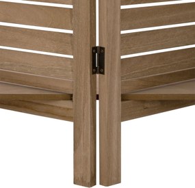 Παραβάν Με 3 Ράφια (120.5x37x170) A-S Wood 157120C