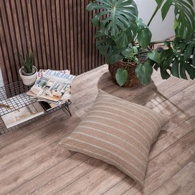 Μαξιλαροθήκη Διακοσμητική Δαπέδου Jersey 05 Beige Teoran 65Χ65 Acrylic,Cotton,Polyester