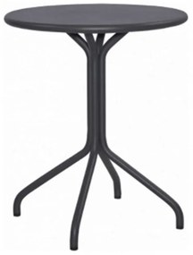 Τραπέζι Κήπου Tino 02-00-0684 Φ70x74cm Black
