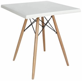 Τραπέζι Randy Werzalit White 08-0014 70X70cm Werzalit,Wood