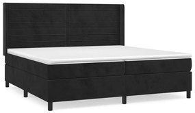 ΚΡΕΒΑΤΙ BOXSPRING ΜΕ ΣΤΡΩΜΑ ΜΑΥΡΟ 200X200 ΕΚ. ΒΕΛΟΥΔΙΝΟ 3132761