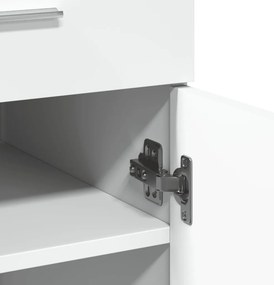 vidaXL Ντουλάπι Λευκή 80x42,5x93 εκ. από Επεξεργασμένο Ξύλο