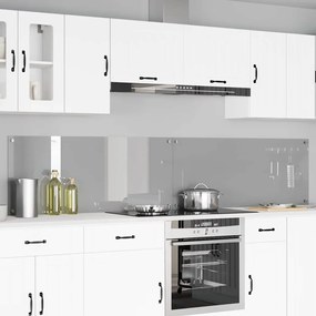 vidaXL Πίσω Πάνελ Κουζίνας 2 pcs Ανοιχτό γκρι 120 x 50 cm