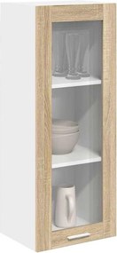 vidaXL Κρεμαστό ντουλάπι με αποθήκευση Δρύς Sonoma 40 x 31 x 100 εκ.