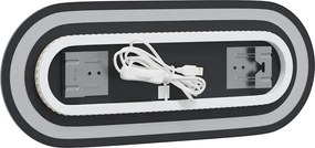 vidaXL Καθρέφτης Μπάνιου με LED Οβάλ 50x20 εκ.