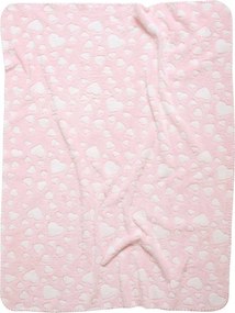 Κουβέρτα Fleece Αγκαλιάς (75x100) Das Home Relax 4907 Pink