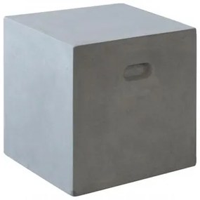 CONCRETE Cubic σκαμπώ Cement Grey 37x37x40cm Ε6203