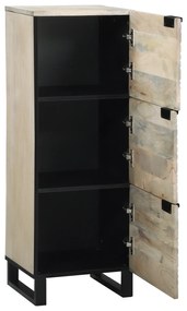 vidaXL Ντουλάπες & ράφια αποθήκευσης μέσων Λευκό και Μαύρο