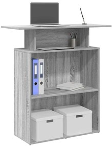 vidaXL Γραφείο υποδοχής 100x40x104 εκ. Επεξεργασμένο Ξύλο