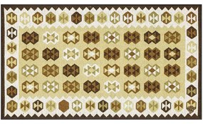 Χαλάκι Κουζίνας Kilim 006 50X140cm Beige Sdim 50X140 100% Βαμβάκι