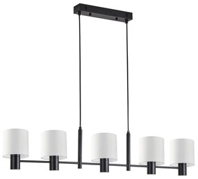 Φωτιστικό Οροφής Πολύφωτο Homelighting 77-8293 Black/White