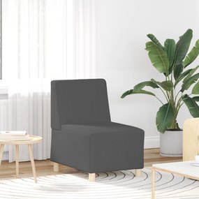 vidaXL Καθίσμα Σαλονιού 2 pcs Σκούρο γκρι 55 x 74 x 82 εκ. Βελούδο
