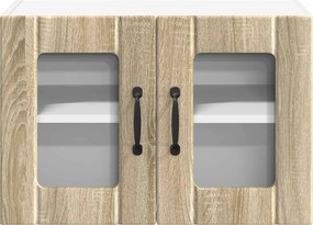 vidaXL Ραφιέρα τοίχου LUCCA Sonoma Δρυς 60 x 31 x 40 εκ