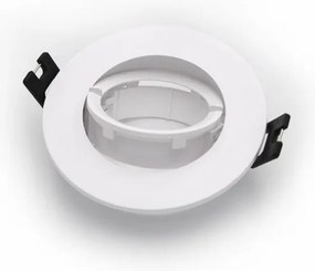 Χωνευτό Σποτ Οροφής Κινητό GU10 Φ9x2,5 Lumen-21-0430910-Λευκό 21-0430910