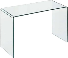 GLASSER Κονσόλα - Γραφείο Διάφανο Γυαλί 12mm   1τμχ