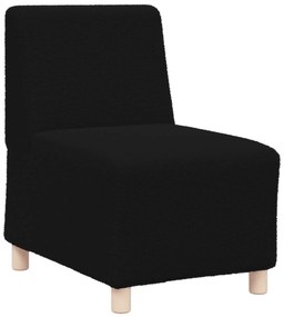 vidaXL Καθίσμα Σαλονιού 2 pcs Μαύρο 55 x 74 x 82 εκ. Βελούδο