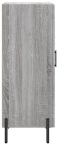 vidaXL Ντουλάπι Γκρι Sonoma 34,5x34x90 εκ. από Επεξεργασμένο Ξύλο
