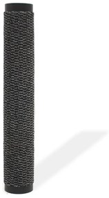 Πατάκι Απορροφητικό Σκόνης Ορθογώνιο Ανθρακί 90x150 εκ Θυσανωτό - Ανθρακί
