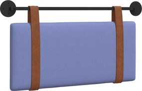 vidaXL Κρεμαστό Κεφαλάρι Μπλε τζην Αντίκα PU