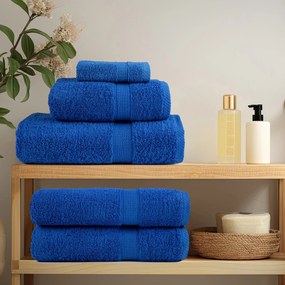 vidaXL Πετσέτες 2 pcs Μπλε 15 x 21 cm Βαμβάκι