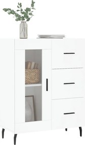 vidaXL Ντουλάπι Λευκό 69,5 x 34 x 90 εκ. από Επεξεργασμένο Ξύλο