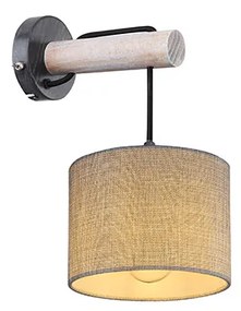 Απλίκα Globo Lighting Roger 15378W Μαύρο