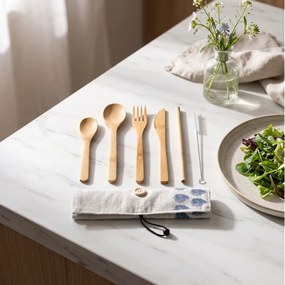 ΜΑΧΑΙΡΟΠΊΡΟΥΝΑ ΣΕΤ ΜΑΧΑΙΡΟΠΗΡΟΥΝΑ LIVOO BAMBOO MES134