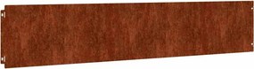 vidaXL Περίγραμμα γκαζόν 10 τμχ. 20 x 103 cm Σκ rusty