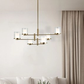 Φωτιστικό Οροφής LED Dimmable Zambelis 23019 Gold Matt