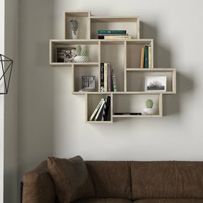 Ράφι Τοίχου Τραβερτίνη LEMA 115.5x15x103.5