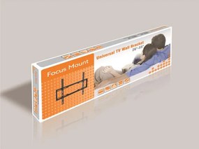 Βάση Τηλεόρασης Επιτοίχια Focus Mount WMS07-44T 26"-60" έως 45kg, με Ανάκληση