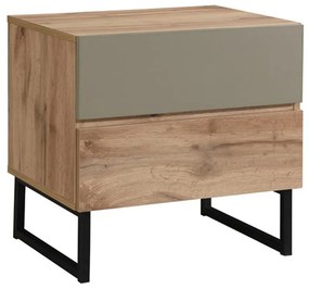 Liberta VERDE ΚΟΜΟΔΙΝΟ 2ΣΥΡΤΑΡΙΑ ΦΥΣΙΚΟ ΜΕΝΤΑ 50x41,5xH50cm 50x41,5xH50cm 09-2043