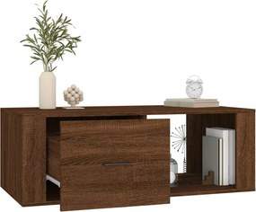 vidaXL Τραπεζάκι Σαλονιού Καφέ Δρυς 100x50,5x35 εκ. Επεξεργασμ. Ξύλο