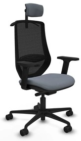 Καρέκλα γραφείου με κεφαλάρι Mardos traslack bali Piqueras y Crespo D036N2H Γκρι