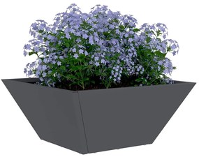 vidaXL Γλάστρα Κήπου 5 pcs Ανθρακί 35 x 35 x 15 εκ.