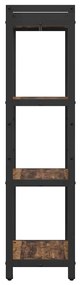 vidaXL Βιβλιοθήκη Παλαιό ξύλο 40 x 30 x 118 εκ Επεξεργασμένο ξύλο