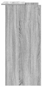 vidaXL Γραφείο υποδοχής 55x50x103,5 εκ. Επεξεργασμένο Ξύλο