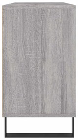 vidaXL Ντουλάπι Μπάνιου Γκρι Sonoma 80 x 33 x 60 εκ. από Επεξεργ. Ξύλο