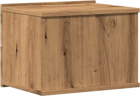 vidaXL Κομοδίνο Επιτοίχιο Αρτισιανή Δρυς 40x32x30 εκ