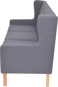 vidaXL Σετ Καναπέ 2 Τεμαχίων Γκρι από Ύφασμα