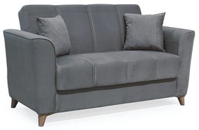 Καναπές - Κρεβάτι Asma Διθέσιος 156x76x85cm Grey