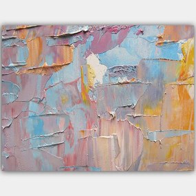 Πίνακας Καμβάς 441HPE2602 100x70cm Multi Wallity Οριζόντιοι Ξύλο, Καμβάς