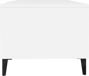 vidaXL Τραπεζάκι Σαλονιού Λευκό 102x50x40 εκ. από Επεξεργ. Ξύλο
