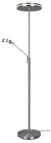 Φωτιστικό Δαπέδου Trio Lighting Franklin 426510207 Νίκελ Ματ