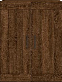 vidaXL Ντουλάπι Τοίχου Καφέ Δρυς 69,5 x 34 x 90 εκ. από Επεξεργ. Ξύλο