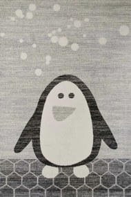 Χαλί Παιδικό Piccolo Penguin 7402 Grey Ezzo 160X230cm