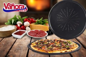 Vanora VN-SL-P1075 Ταψί Πίτσας από Ανοξείδωτο Ατσάλι 32x1εκ.