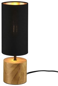Φωτιστικό Επιτραπέζιο Woody R50171980 12x30cm 1xE14 40W Natural-Black RL Lighting